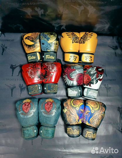 Боксёрские перчатки Fairtex Yamantaka