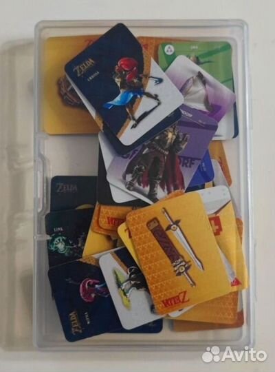 Карточки Amiibo Zelda Tears of Kingdom 40 шт