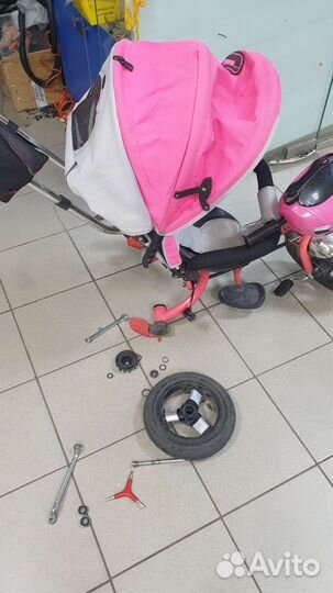 Ремонт детского велосипеда,покрышка,камера