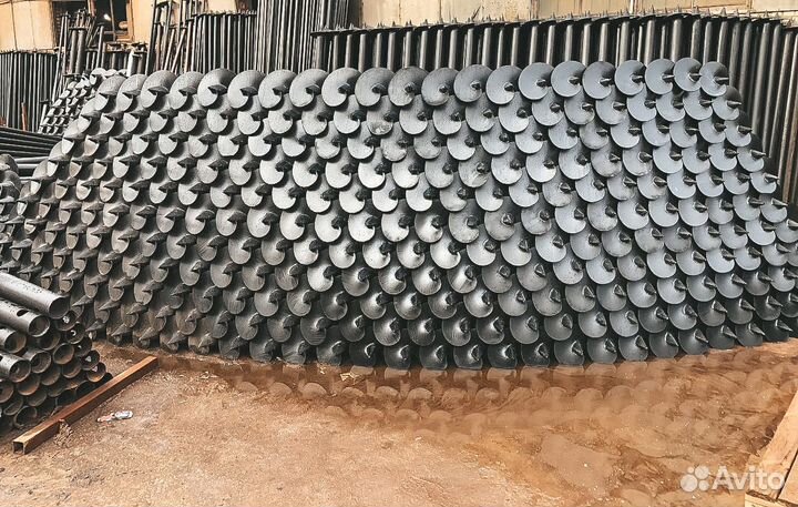 Винтовые сваи 108/2500 под ключ