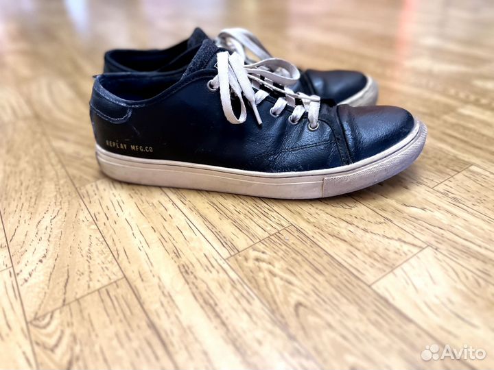 Кеды Replay кожа