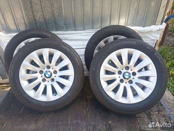 Диски колесные BMW 3 E90 R16 + резина Pirelli