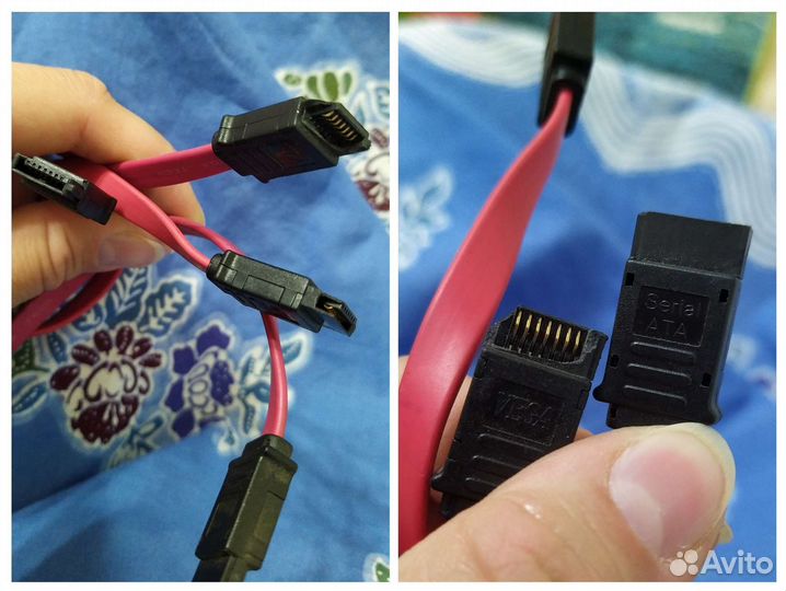 Шлейфы SATA 2шт