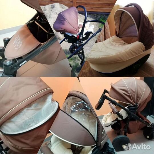 Tutis zippy коляска 3 в 1