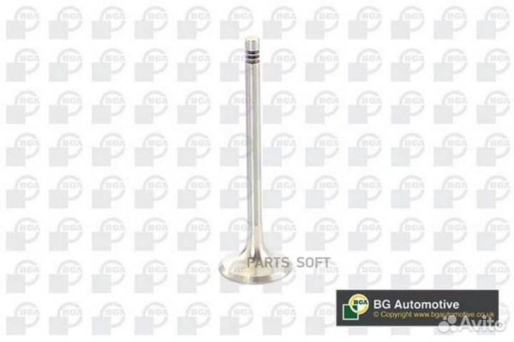 BGA V960222 Клапан 30.2x5.97x102.2 ex audi 3.2/3.6 fsi 24v 03
