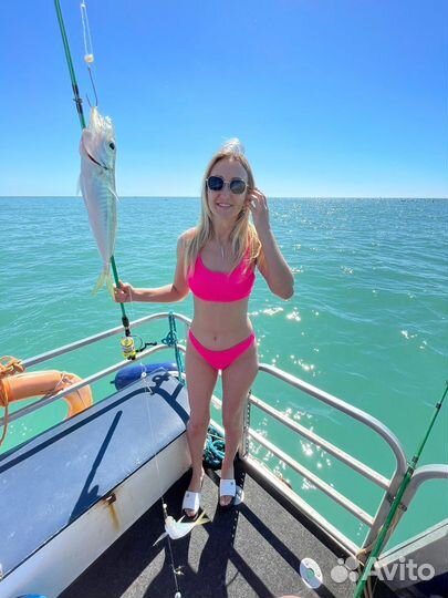 Морская прогулка рыбалка