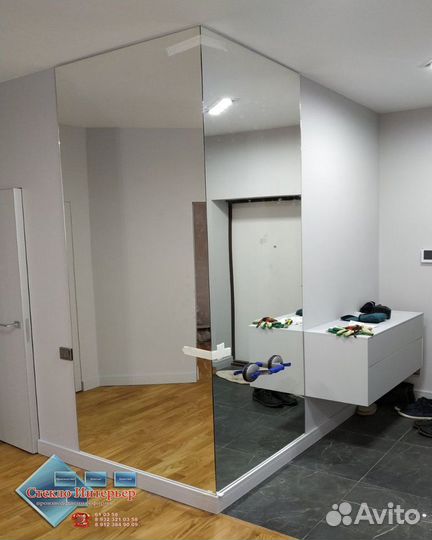 Изготовление и установка зеркал по вашим размерам