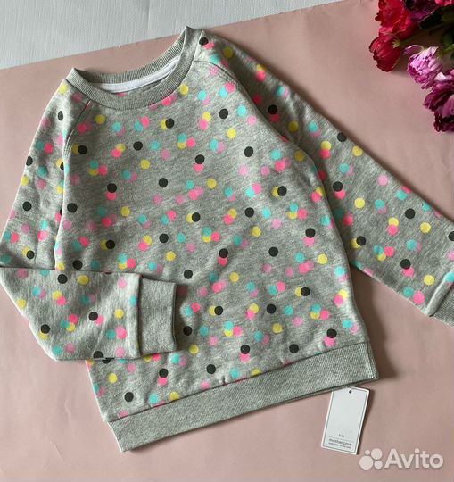 Новый свитшот Mothercare д/д 110