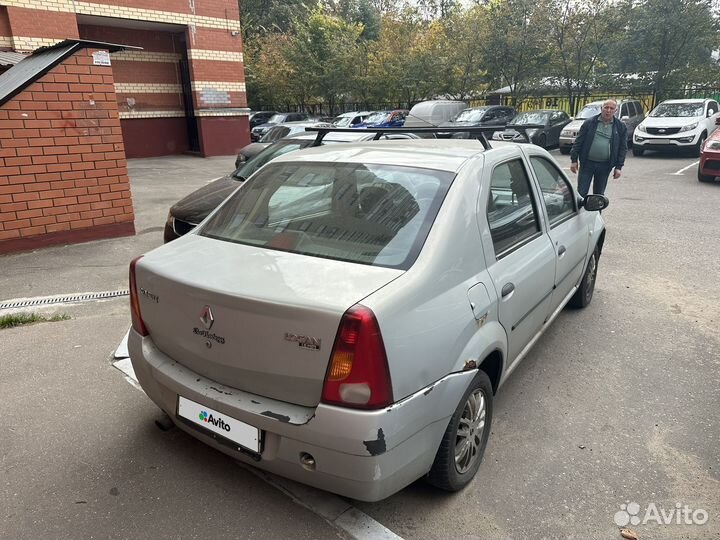 Renault Logan 1.6 МТ, 2006, 330 000 км