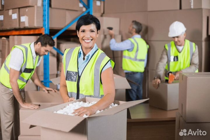 Упаковщица/к косметики(бесплатное питание/проезд)