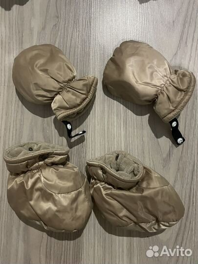 Зимний комбинезон для девочки 80