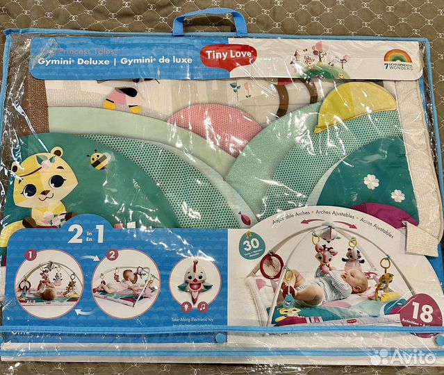 Развивающий коврик tiny love