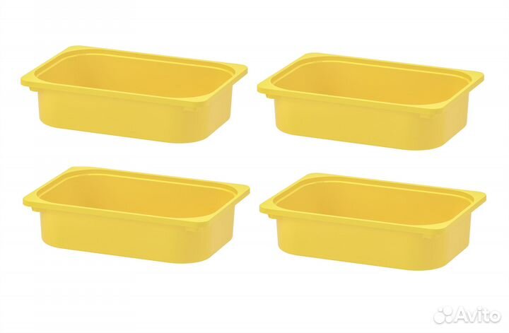 Контейнеры для игрушек икеа труфаст (новые) 4шт