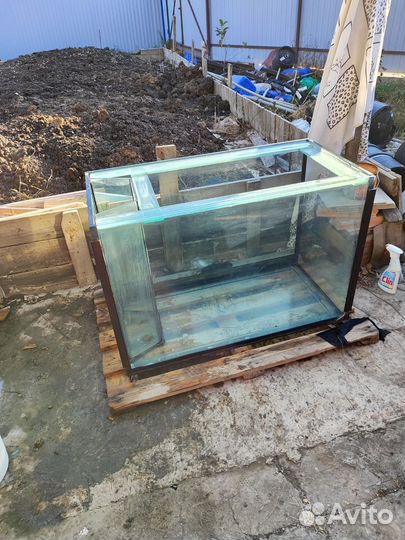 Аквариум 300литров из бронированного стекла 15 мм