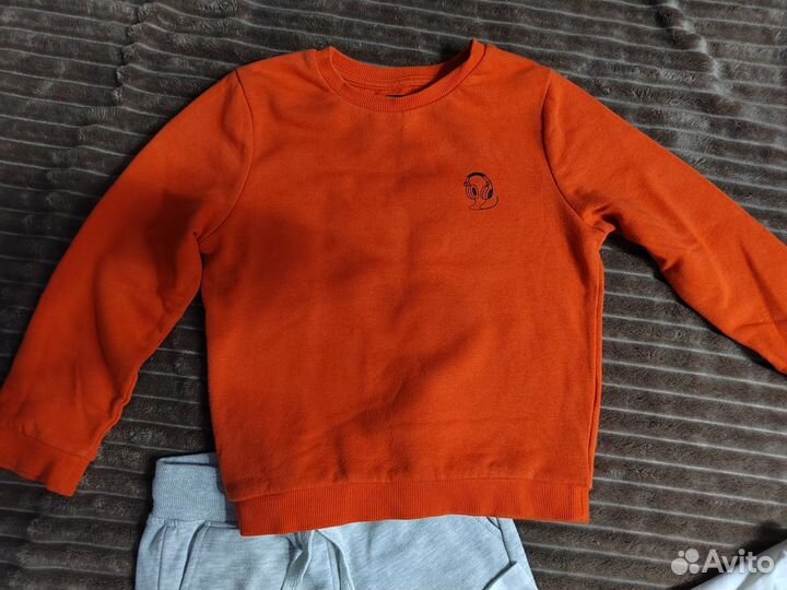 Штаны, толстовка и свитшот 110 116