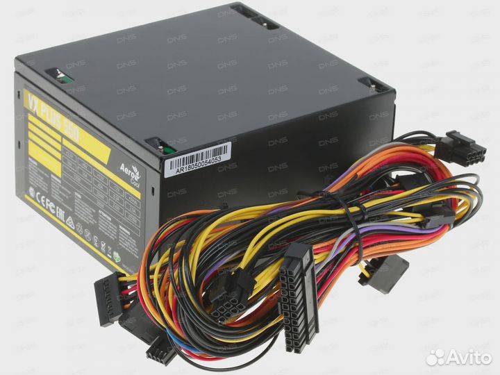 Блок питания AeroCool VX plus 550W