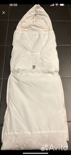 Теплый конверт на выписку choupette