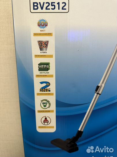 Ручной пылесос bbk новый