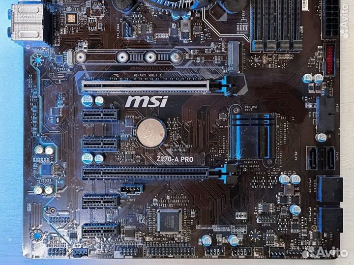 Материнская плата MSI Z270A PRO LGA1151 V2