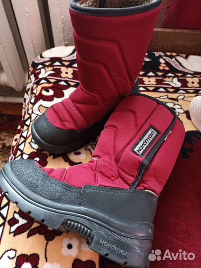 Зимние ботинки для девочки 30