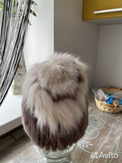 Шапка норковая новая