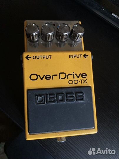 Boss OD-1x гитарная педаль овердрайв