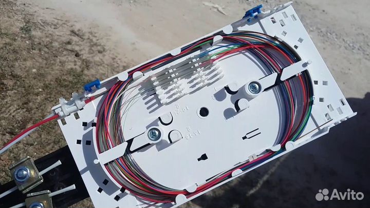 Сварка оптоволокна, Строительство волс