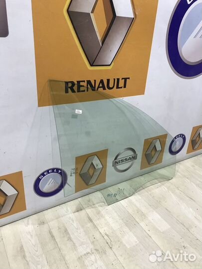 Стекло боковое двери Renault logan Прав