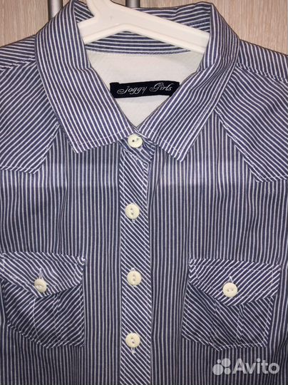 Рубашка женская в полоску(приталенная) Joggy