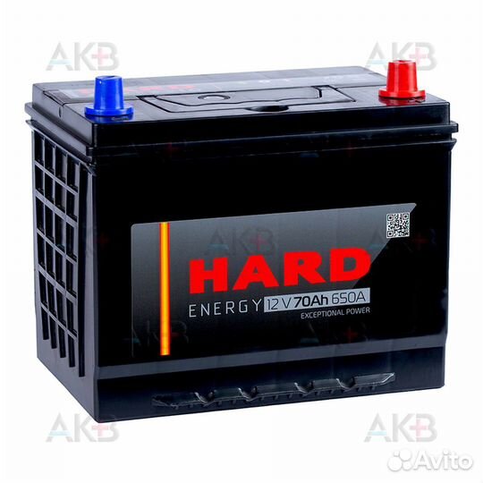 Аккумулятор автомобильный hard Asia 85D26L 70 Ач 6