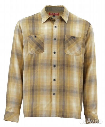 Simms Black's Ford LS flannel shirt S, XXL