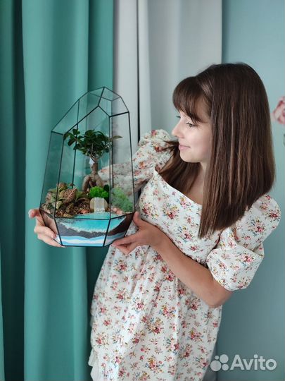 Флорариум подарок для девушки