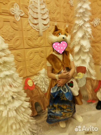 Костюм новогодний Белочка, Елочка, Кошечка