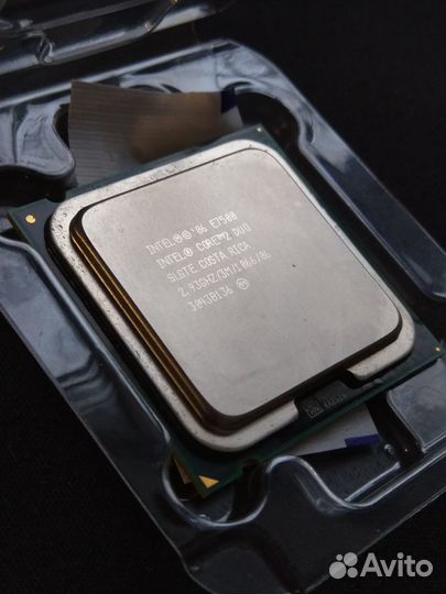 Процессор Intel Core 2 Duo E7500, s775