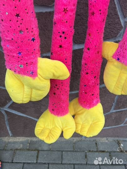 Мягкая игрушка блестящая Киси миси 1 метр