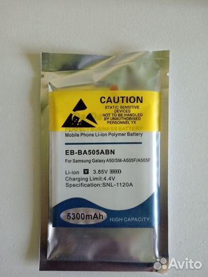 Аккумулятор для телефона samsung