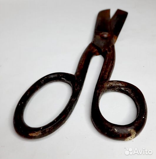 Старые ножницы. Клеймо 
