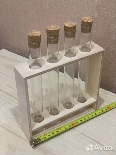 Набор колб с подставкой (декор. с чаем)