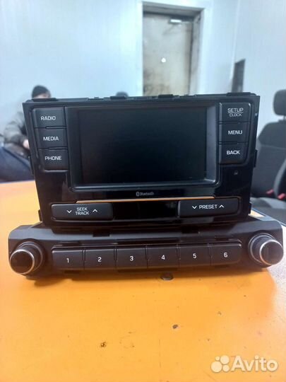 Магнитола штатная Hyundai Solaris 2