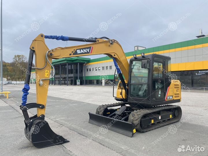 Мини-экскаватор Sany SY75C, 2023