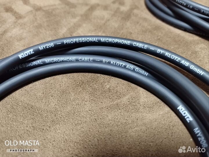 Для студийных мониторов XLR Jack 2шт