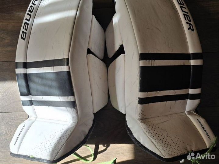 Щитки вратарские bauer prodigy 24+