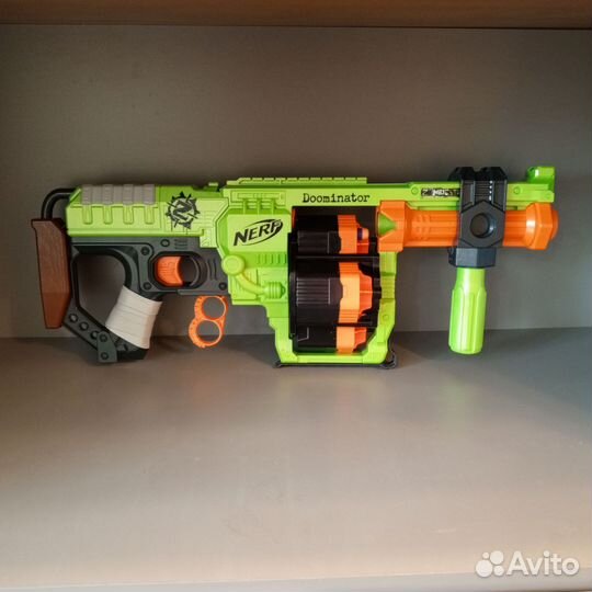 Nerf zombie strike пневмо ружье