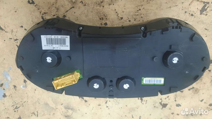 Панель приборов peugeot 308