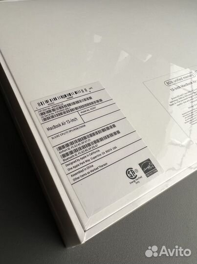 Macbook Air M1 8/256Gb Silver