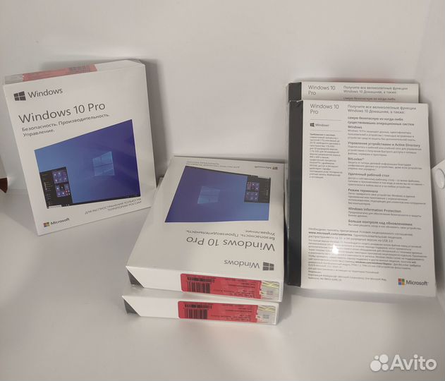 Windows 10 PRO BOX. Лицензия