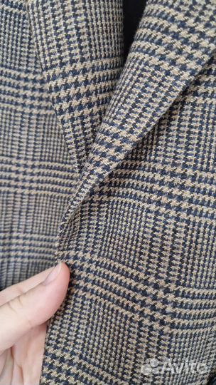 Образ - жакет, джинсы со стрелками и блузка с жабо