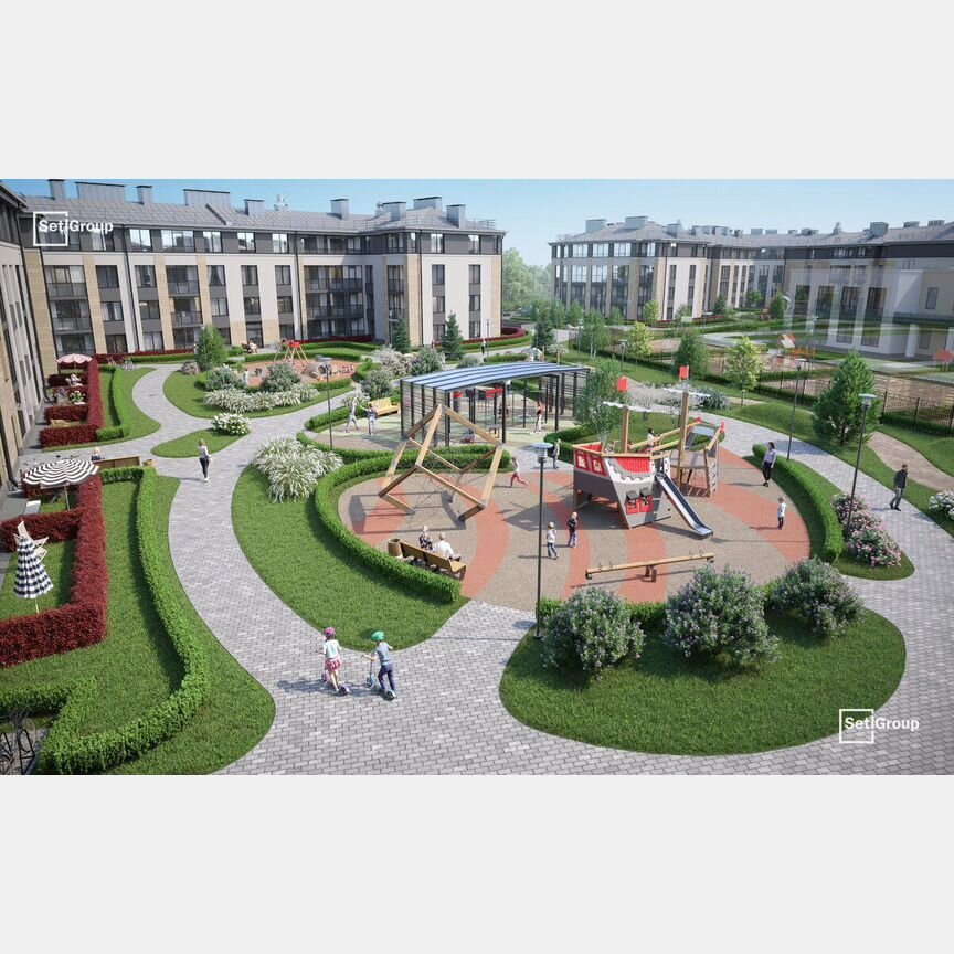 1-к. квартира, 34,2 м², 4/4 эт.