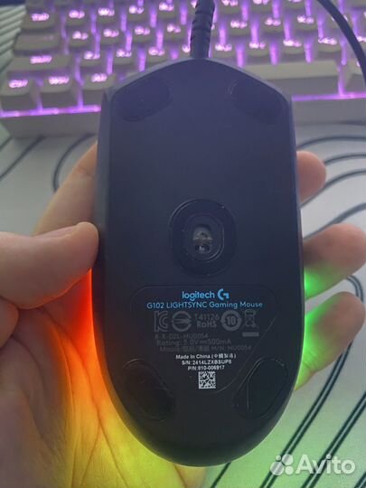 Игровая мышь logitech g102