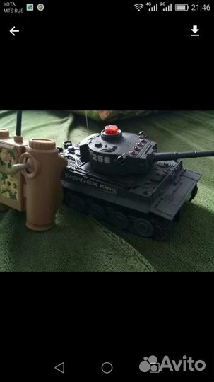 Танк на радиоуправлении
